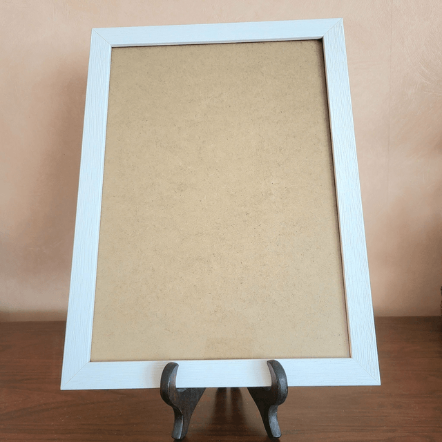 Cadre blanc pour aquarelle Format A4