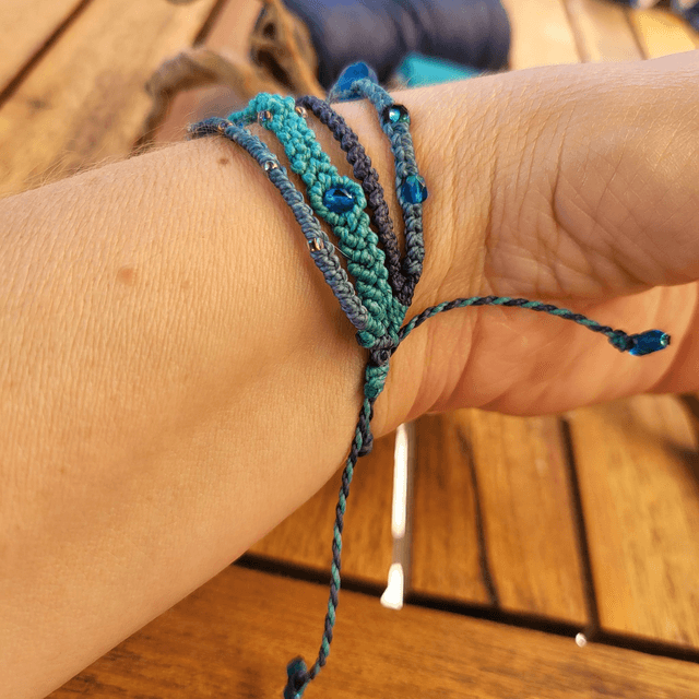 Bracelet Harmonie bleue