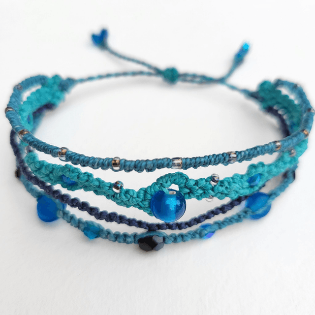 Bracelet Harmonie bleue