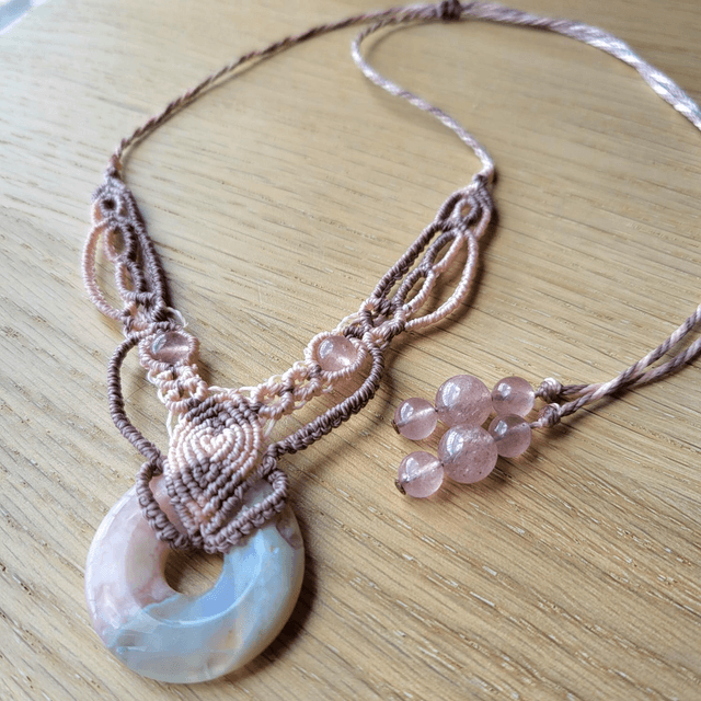 Collier fleur de cerisier