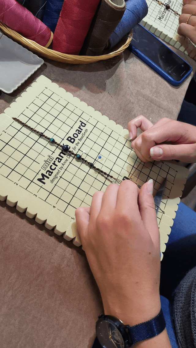 Ateliers bijoux micro-macramé 1h30