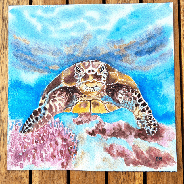 Aquarelle Ondine